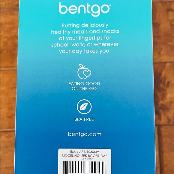 Bentgo Fresh Lunch Box (2-Pack)
Blue +Teal Bento Lunch Box with Compartments
New - Picture 3 of 7